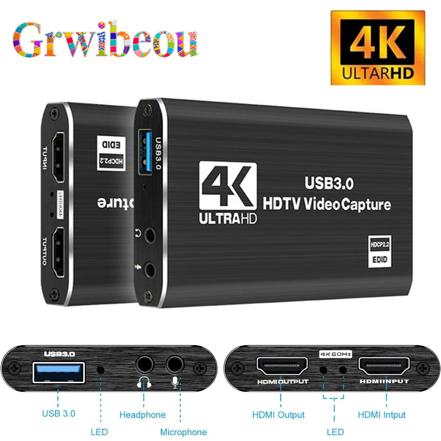 Monitor Portable Usb - 4K USB 3.0 ビデオキャプチャカード HDMI対応 1080P
