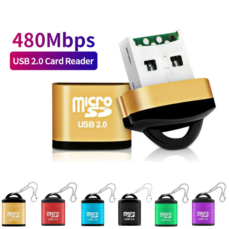 Laptop Accessories Gadgets - ミニ USB マイクロ SD/TF メモリカードリーダー USB