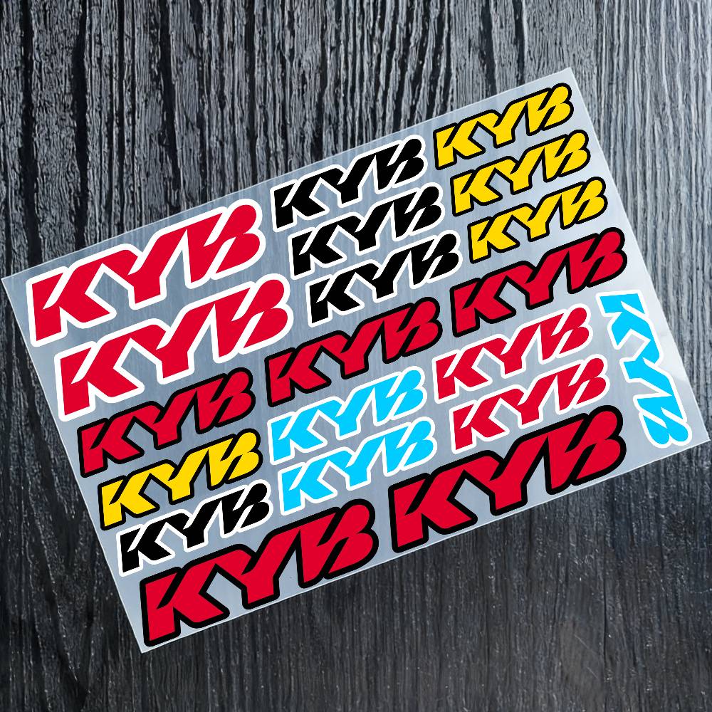 Laptop Accessories Ideas - 1pc KYB ステッカーモトステッカー自動車ボディバンパー窓オートバイのラップトップ壁ビニールデカール車のチューニングアクセサリー