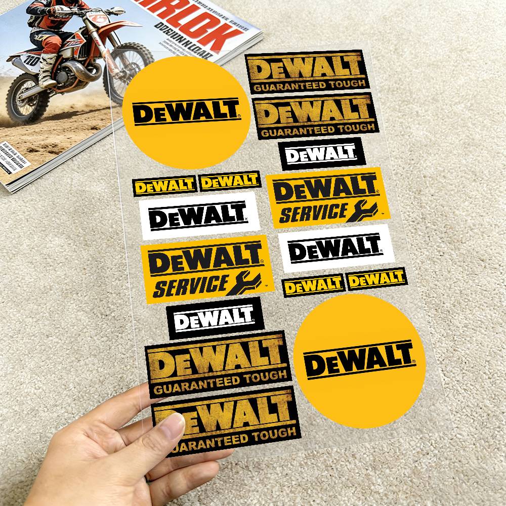 Laptop Accessories Ideas - ステッカーモトステッカー DeWalt 自動車ボディバンパー窓オートバイのラップトップ壁ビニールデカール車のチューニングアクセサリー