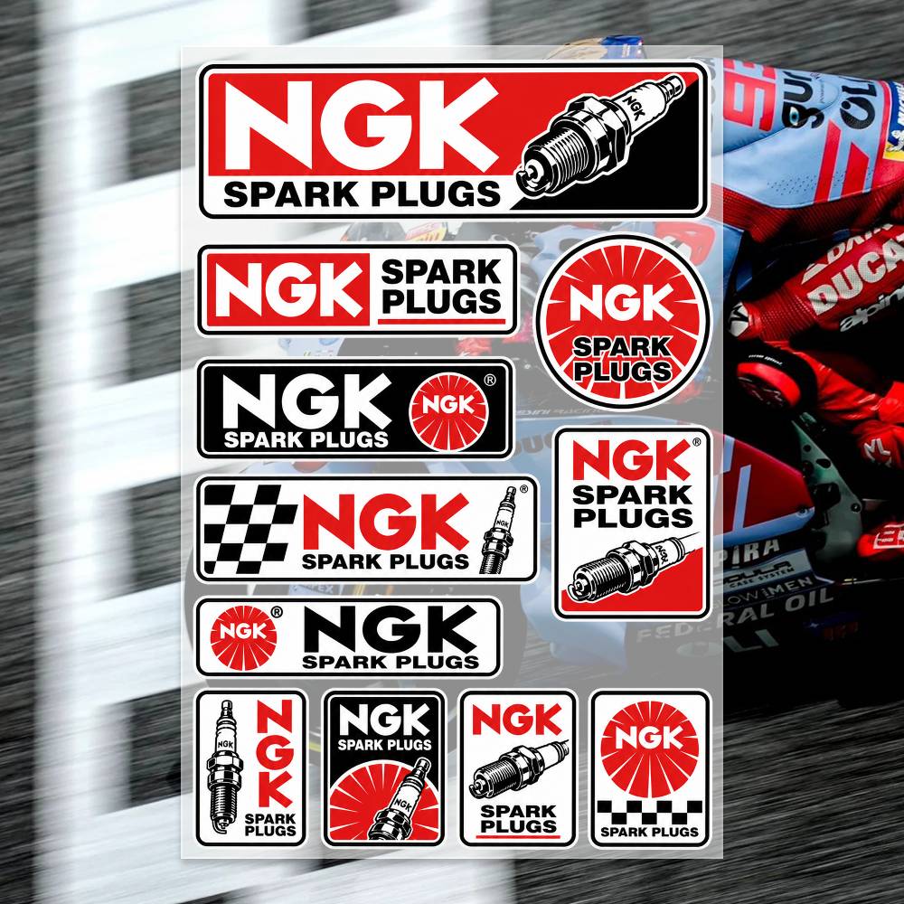 Laptop Accessories Ideas - N-GK SPA-RK プラグステッカー モトステッカー 自動車ボディバンパー ウィンドウ