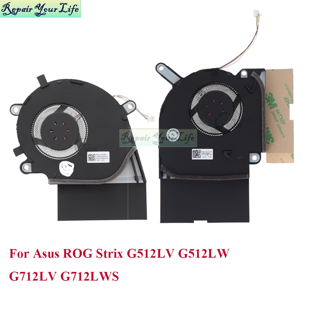 Laptop Accessories Asus - ラップトップ用CPUファン,asus rog Sterrix g512lv g512lw g712lv