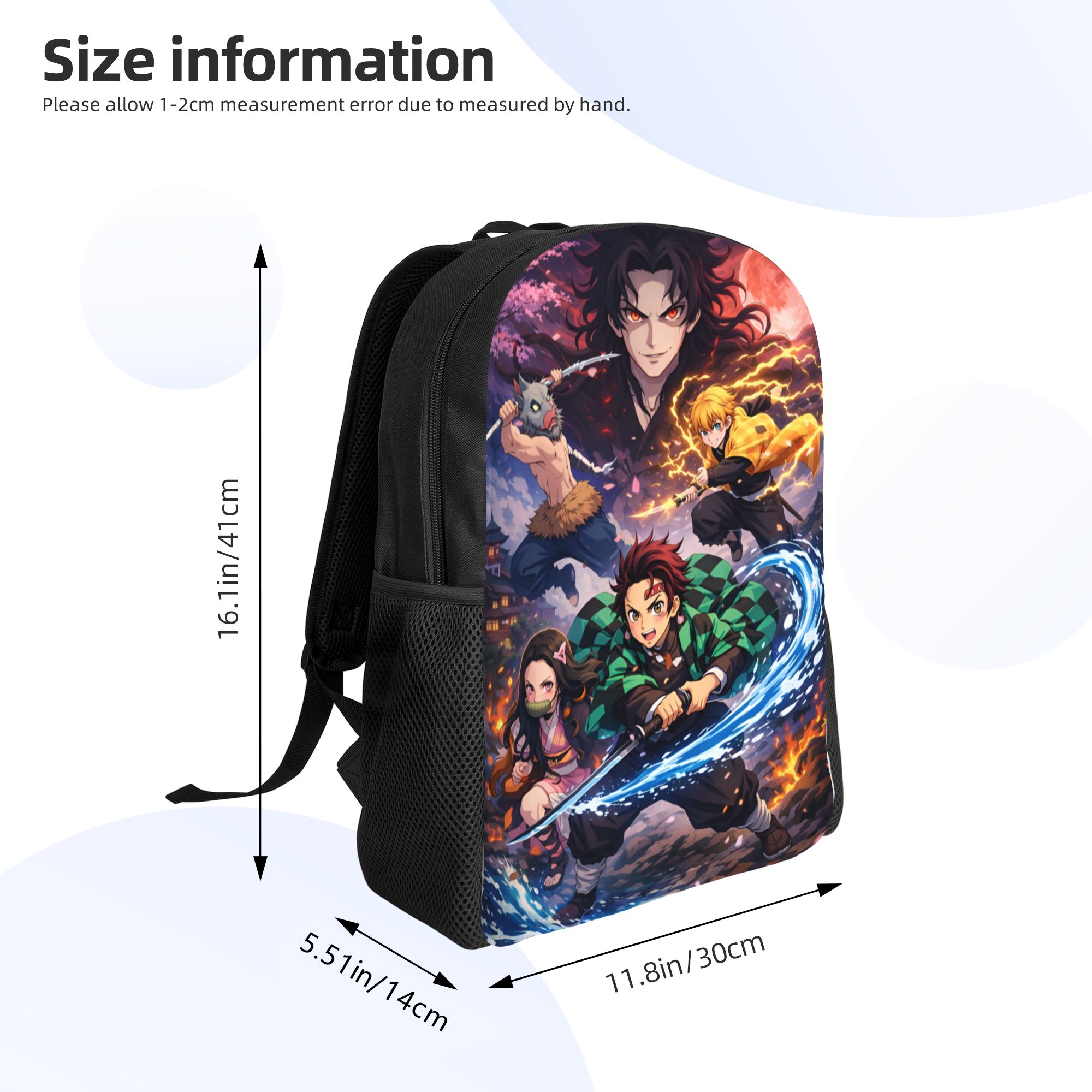 D-デーモンスレイヤーズ旅行バックパック女性男性学校ラップト - Laptop Accessories Parts のレビューと価格