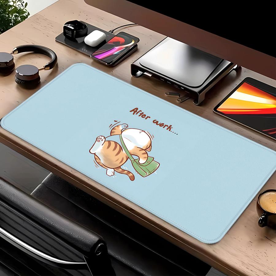 ワークキャットアート防水マウスパッドキーボードマウスパッドデ - Laptop Accessories Officeworks のレビューと価格