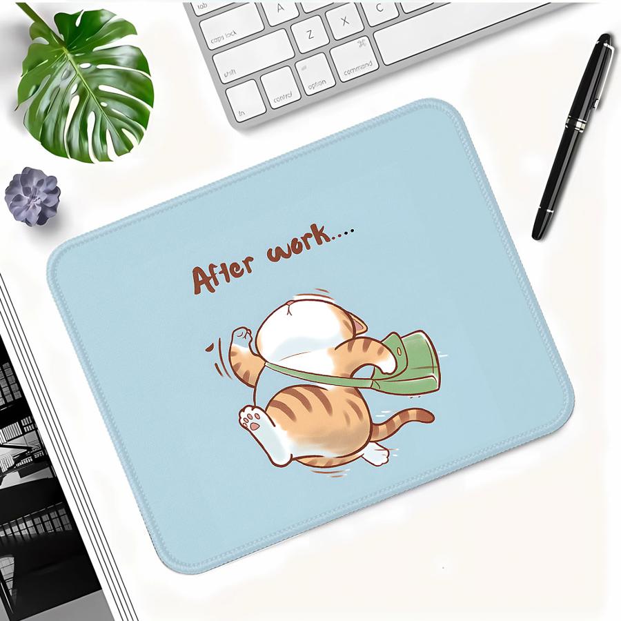 ワークキャットアート防水マウスパッドキーボードマウスパッドデ - Laptop Accessories Officeworks のレビューと価格