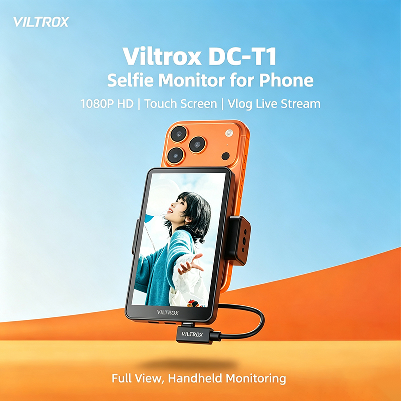Viltrox DC-T1 セルフィースクリーンモニター 1 - Monitor Portable Usb のレビューと価格