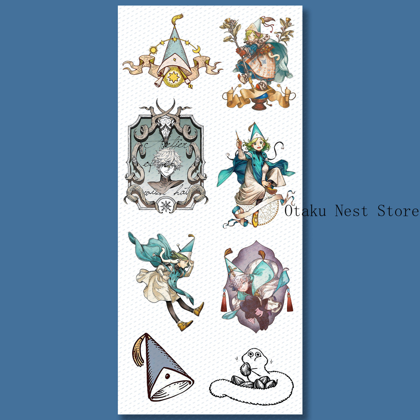 アニメ魔女帽子アトリエココキフレイアゴットオルグージョかわい - Laptop Accessories Stickers のレビューと価格