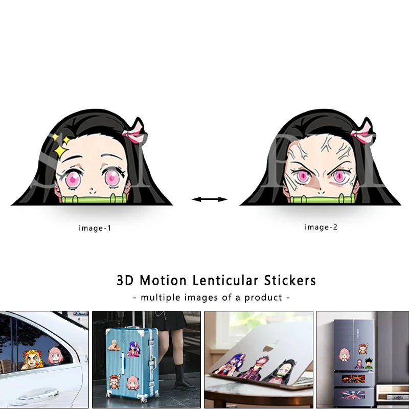 女性のための3Dデザインの防水ステッカー,漫画のキャラクター - Laptop Accessories Toy のレビューと価格