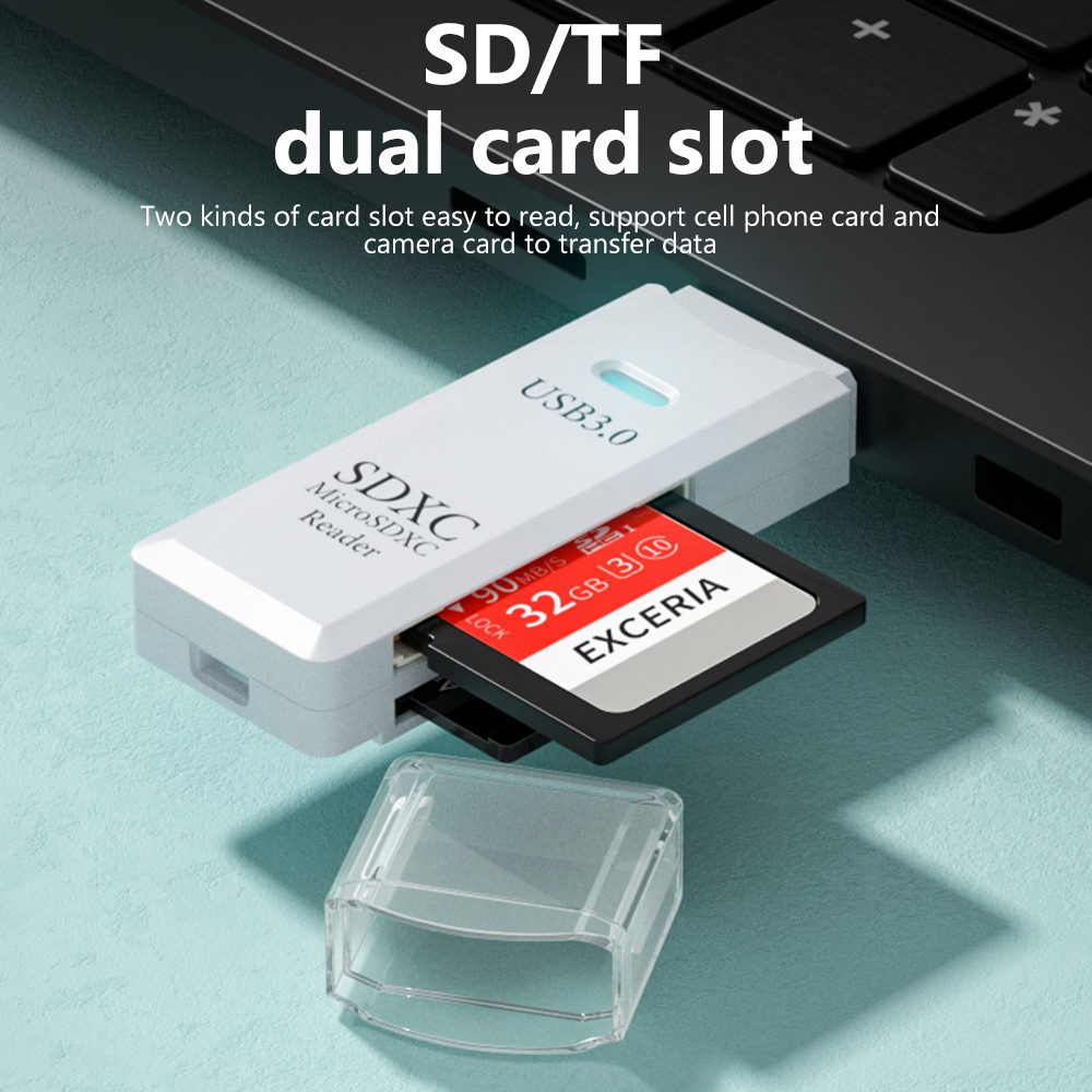 2in1 USB 3.0カードリーダー ポータブルマイクロS - Laptop Accessories Gadgets のレビューと価格