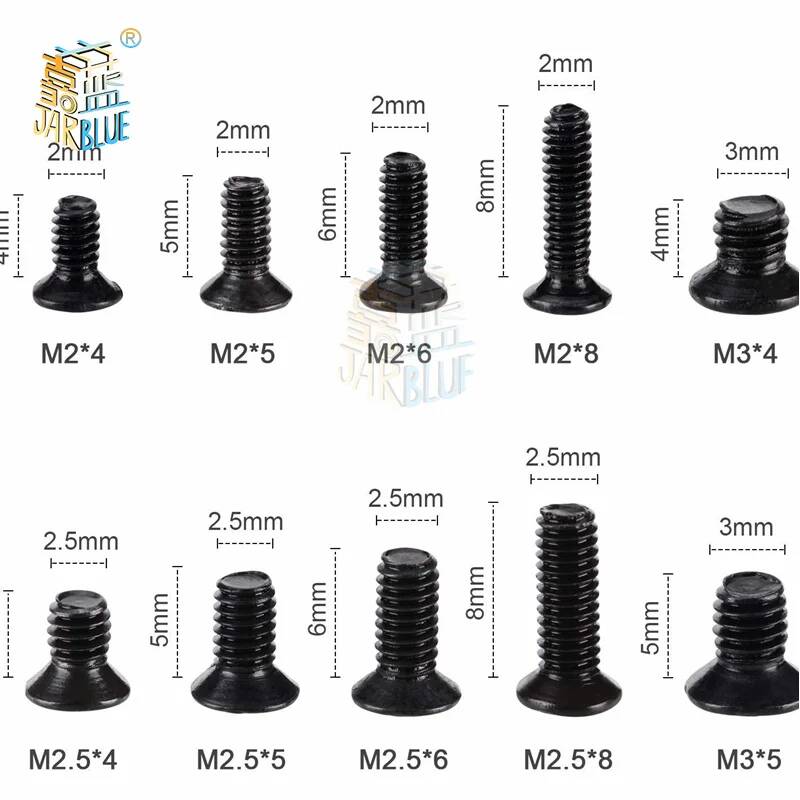 M2 M3 ネジセット KM2 マシンラップトップネジフラッ - Laptop Electronics Accessories のレビューと価格
