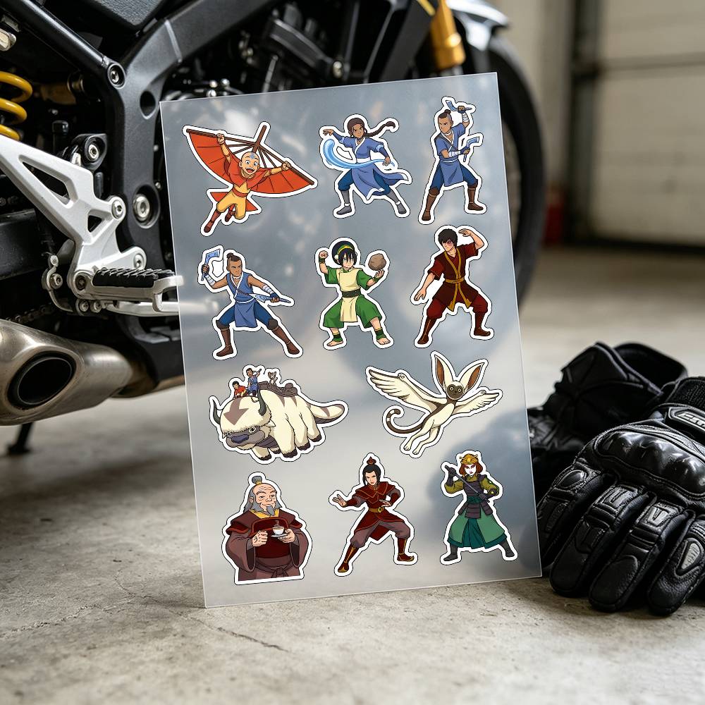 アバター：伝説の少年アン ステッカー 車体バンパー ウィンド - Laptop Accessories Ideas のレビューと価格