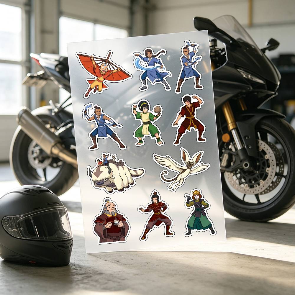 アバター：伝説の少年アン ステッカー 車体バンパー ウィンド - Laptop Accessories Ideas のレビューと価格