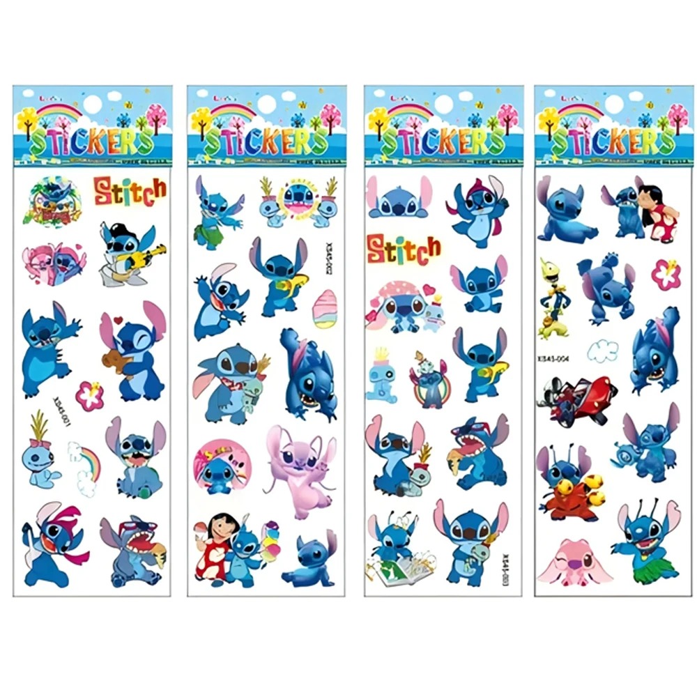 48 枚かわいいディズニーリロスティッチステッカーハンドアカ - Laptop Accessories Toy のレビューと価格