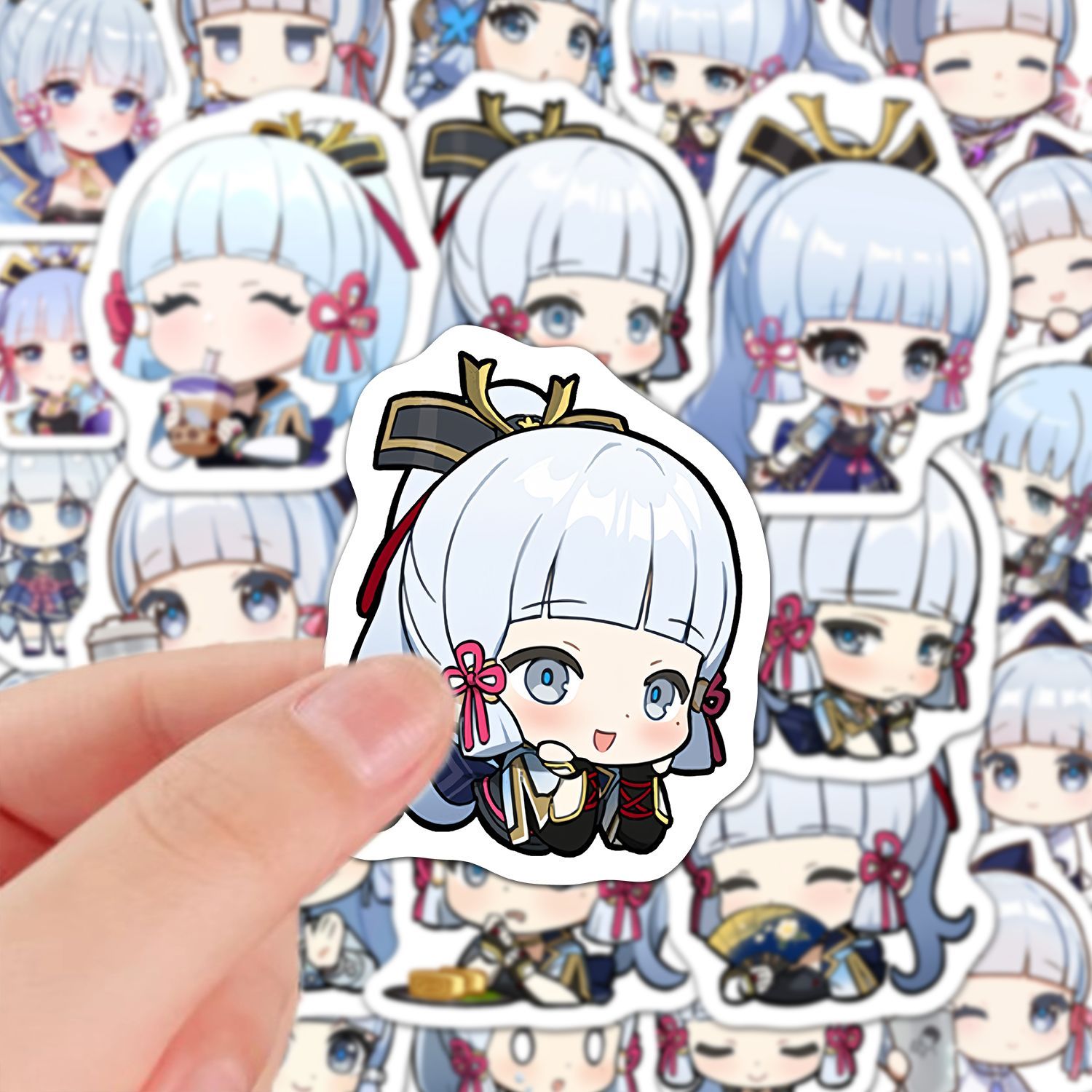 神里あやか 60 個原神アニメ学生ステッカー装飾ラップトップ - Laptop Accessories Stickers のレビューと価格