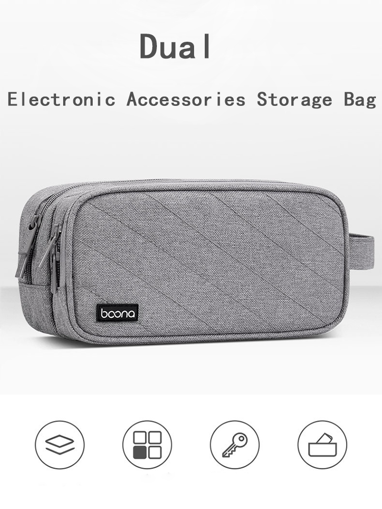 デュアルポータブルラップトップパワーコード充電器収納バッグ多 - Laptop Electronics Accessories のレビューと価格