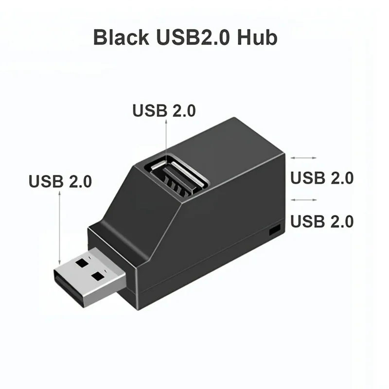 USB 3.0 2.0 回転可能な 3 ポートハブスプリッタ - Laptop Accessories Gadgets のレビューと価格