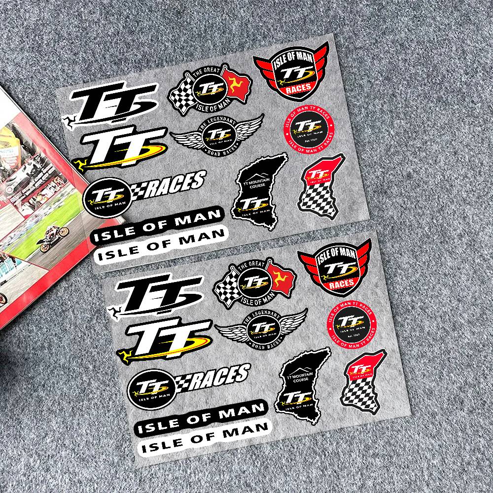 オートバイ I-イールズ・オブ・マン TT モトステッカー車 - Laptop Accessories Ideas のレビューと価格