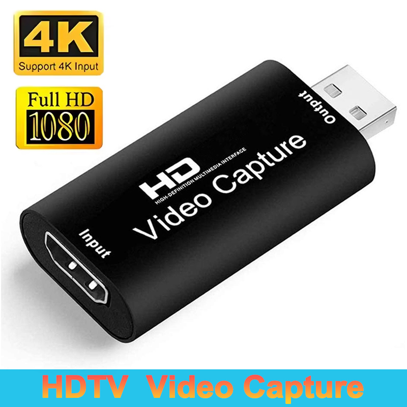 USB 2.0ビデオキャプチャカード HD 4K to 10 - Monitor Portable Usb のレビューと価格
