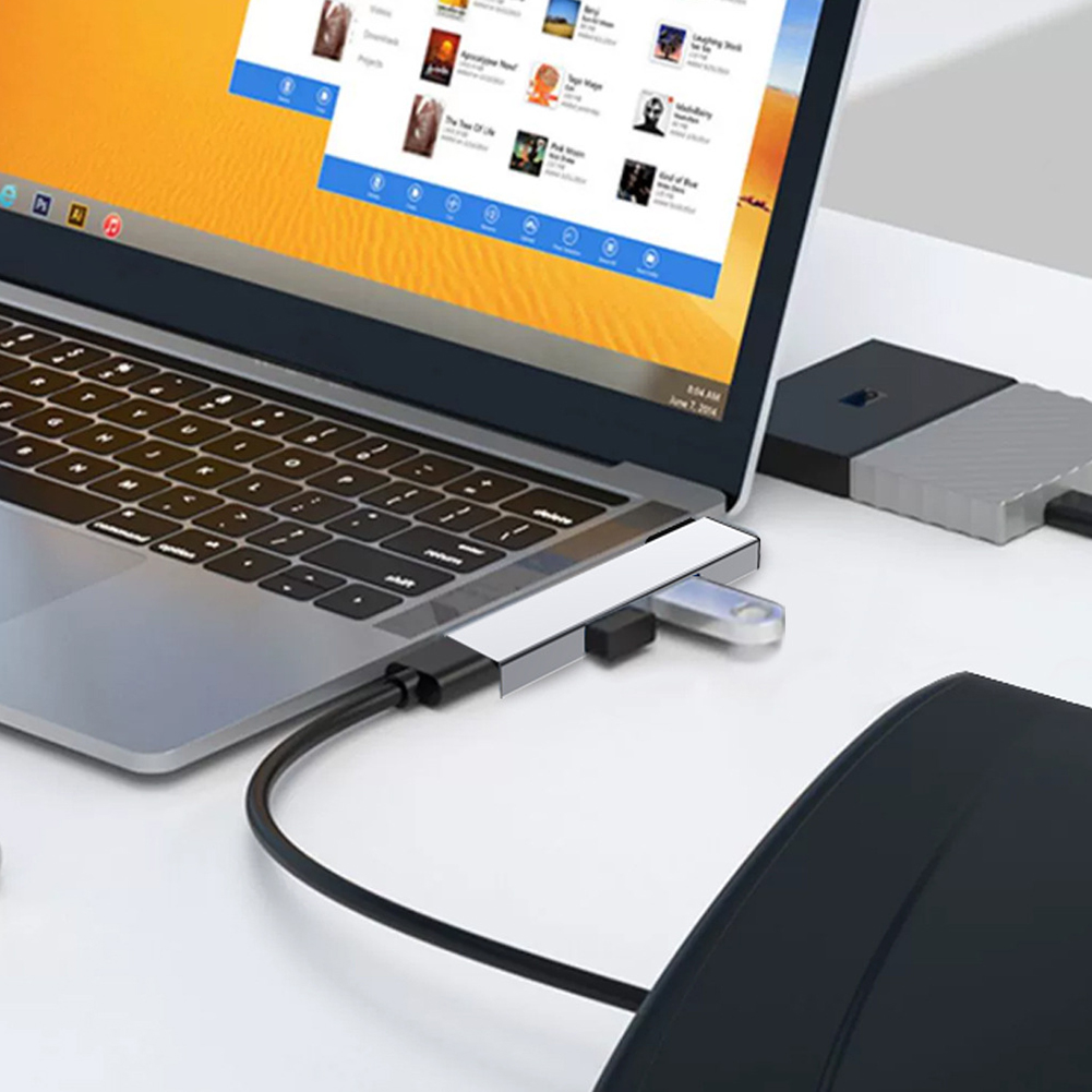3in1 USB 3.0ハブ 3ポート マルチタイプCスプリ - Laptop Accessories Gadgets のレビューと価格