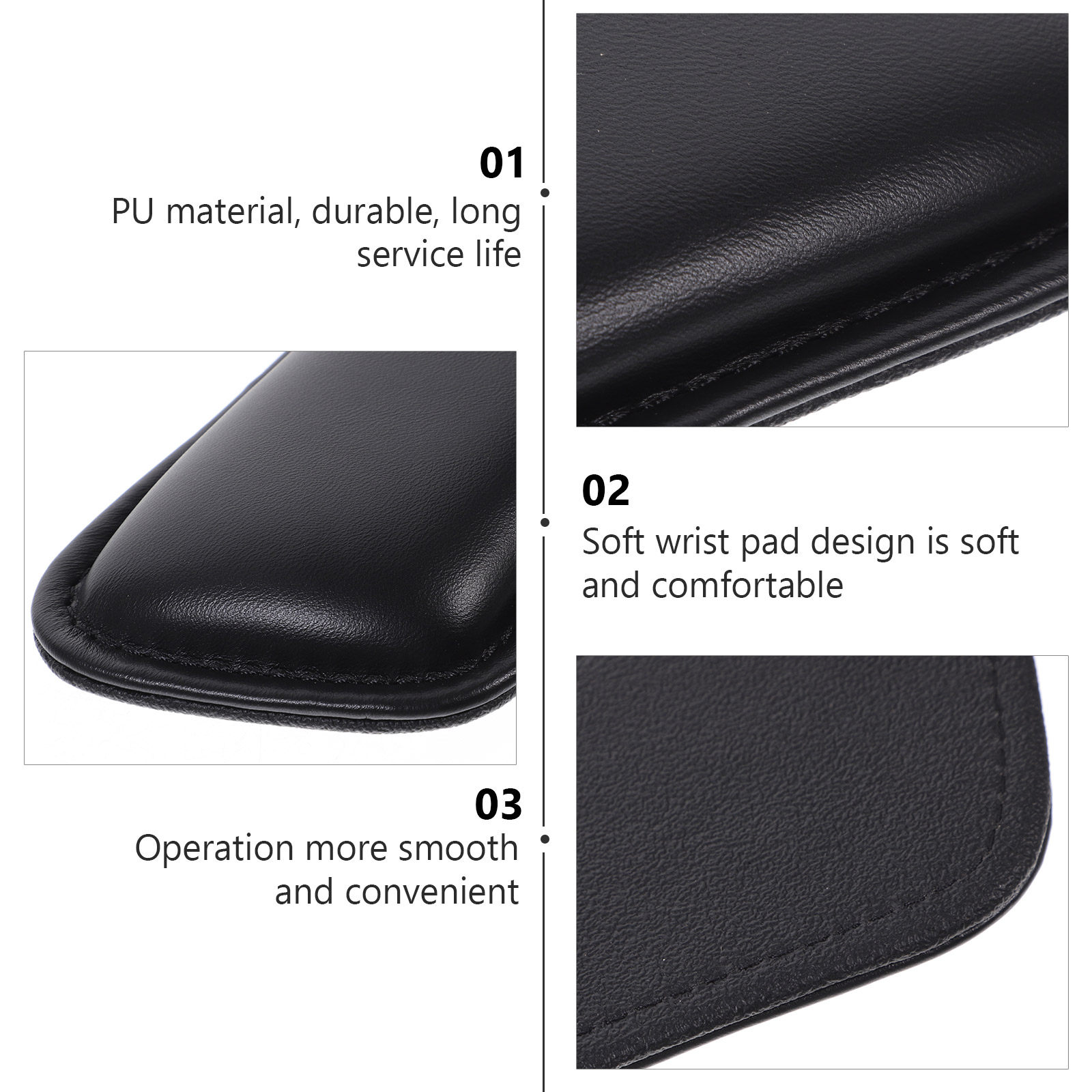 快適なマウス用リストサポートパッド PU製滑り止めリストレス - Laptop Accessories Officeworks のレビューと価格