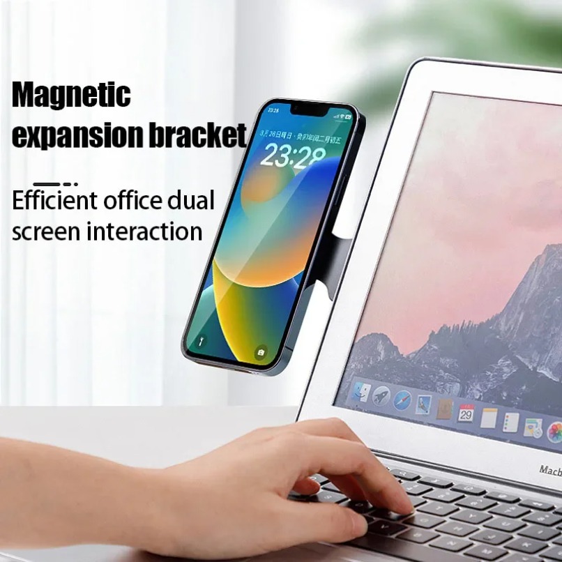 ポータブルノートパソコン用サイドフォンスタンド、マグセーフ対 - Laptop Accessories Officeworks のレビューと価格