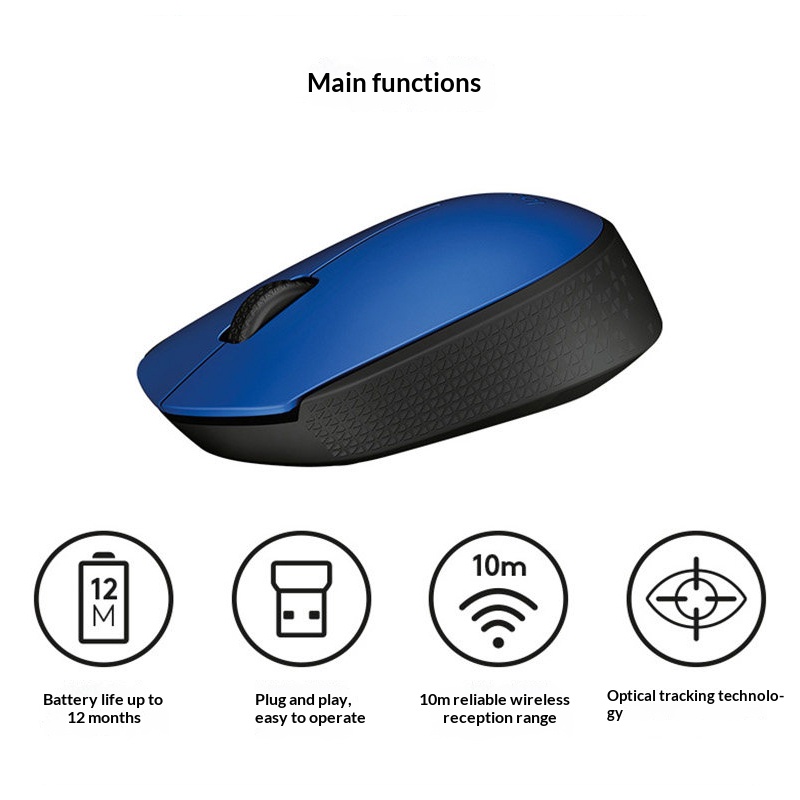 ロジクール M170 ソフト ビジネス マウス - 長期使用 - Laptop Electronics Accessories のレビューと価格