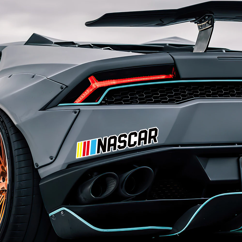 Nascar-レーシングカーステッカー、車体、バンパー、窓、 - Laptop Accessories Ideas のレビューと価格