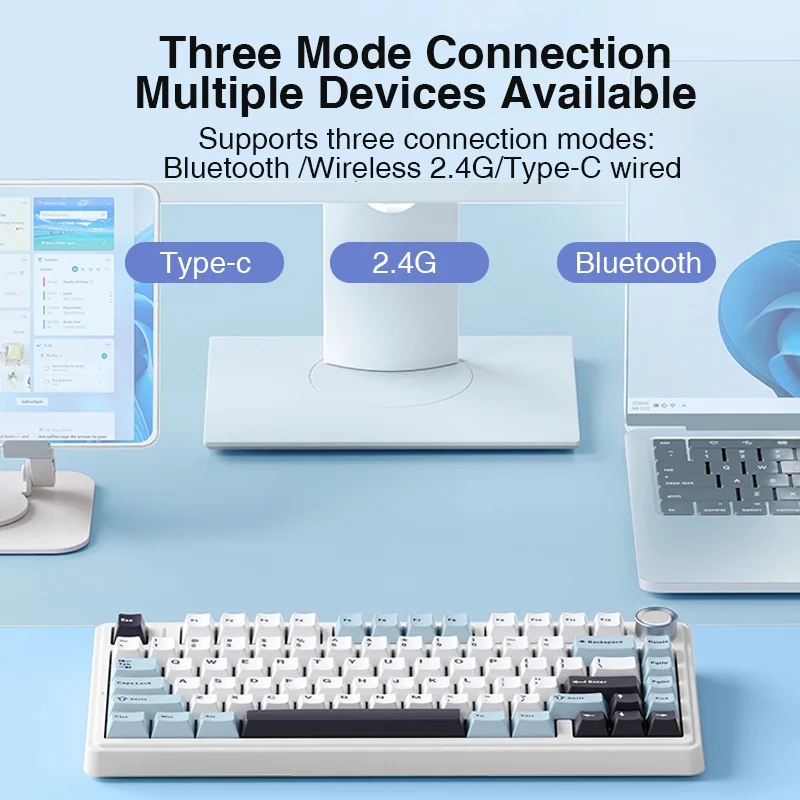 AULA F75 2.4 グラムワイヤレス/Bluetoot - Laptop Accessories Uk のレビューと価格