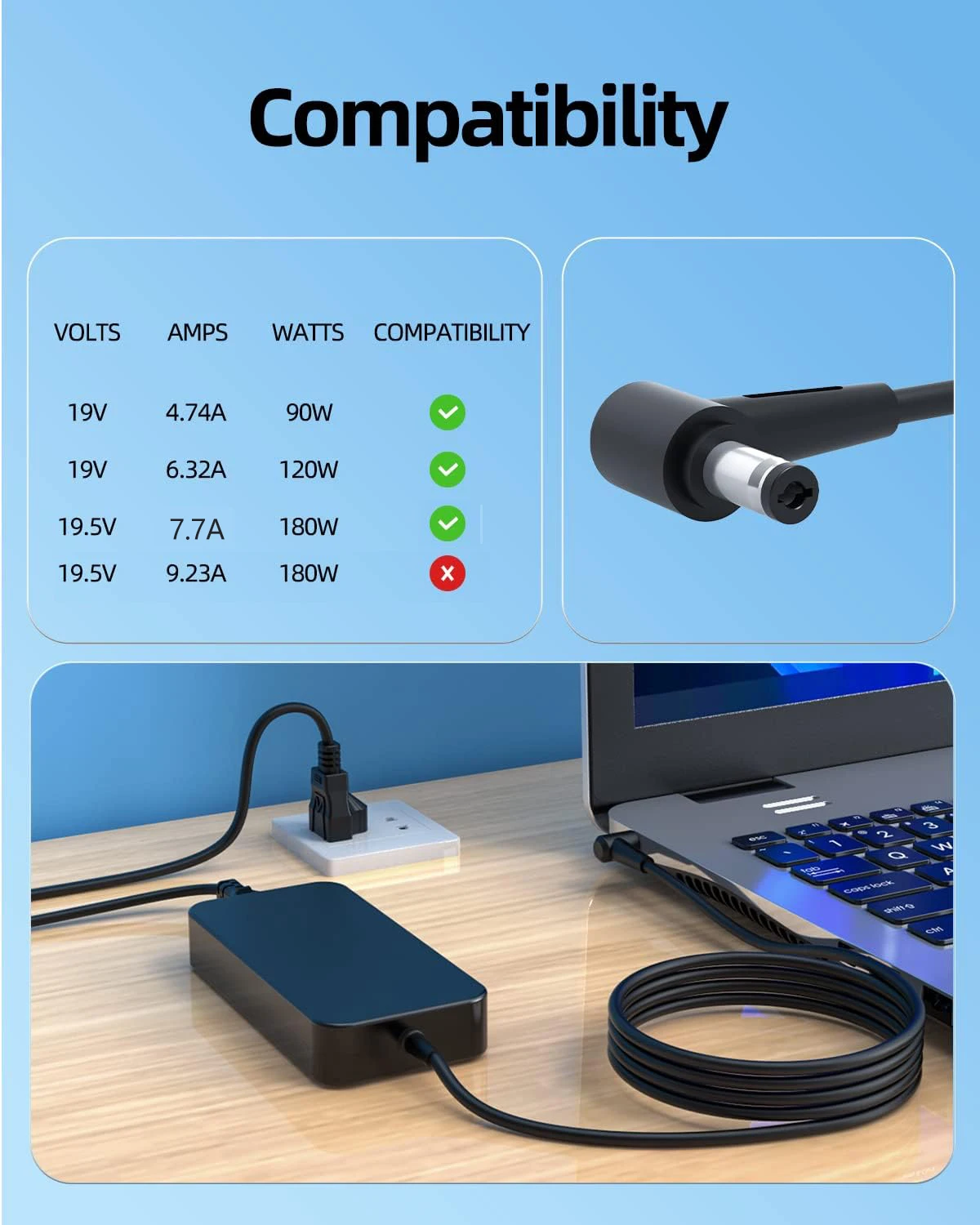 ラップトップ用acアダプター充電器、msi用充電器、gt72 - Laptop Accessories Shop のレビューと価格