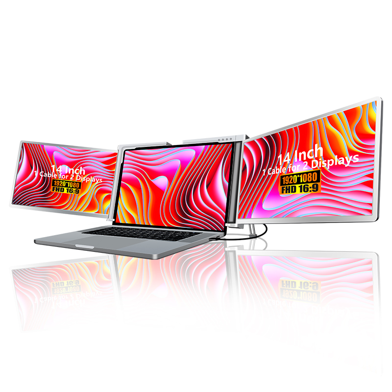14インチ デュアルモニター ポータブル ゲーミングノートパ - Monitor Portable Usb のレビューと価格