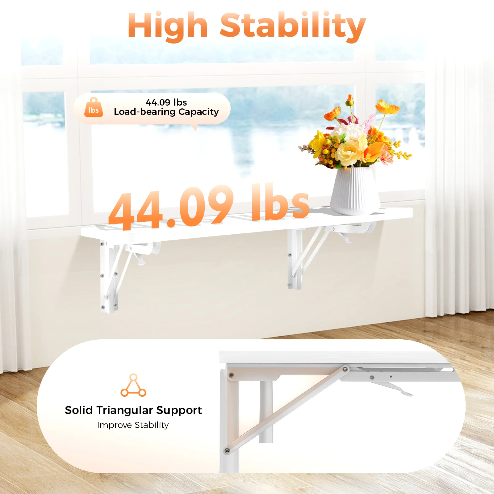 省スペース折りたたみ式壁掛けフローティングデスク 60x40 - Laptop Accessories Officeworks のレビューと価格