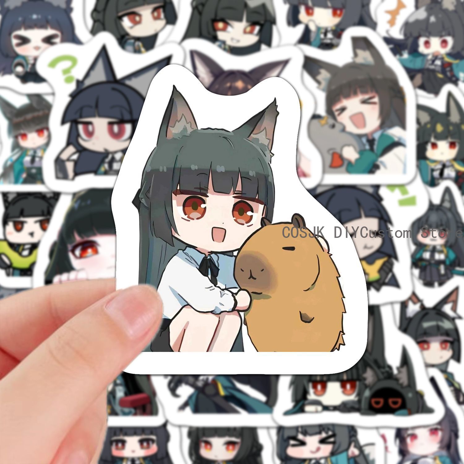 60 個 Zenless ゾーンゼロ星見みやび Q バージョ - Laptop Accessories Stickers のレビューと価格