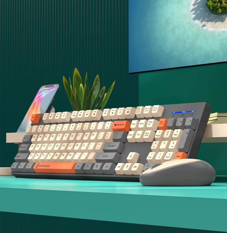 2.4GオフィスワイヤレスPCキーボードとマウスのコンボセッ - Laptop Accessories Officeworks のレビューと価格