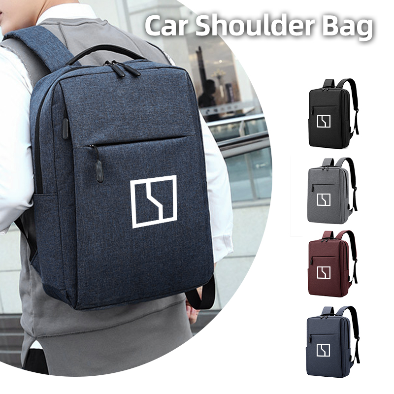 車のメンズショルダーバッグラップトップポーチビジネスバックパ - Laptop Accessories 2022 のレビューと価格