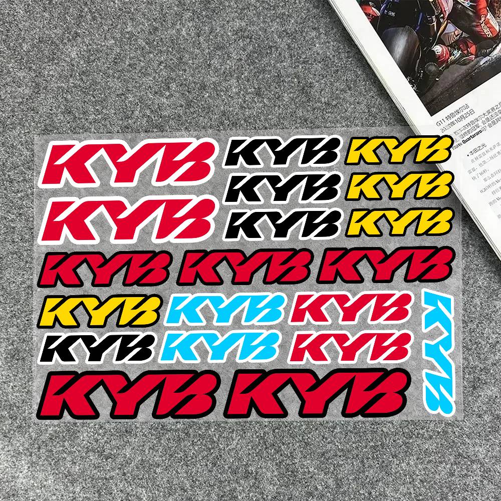 1pc KYB ステッカーモトステッカー自動車ボディバンパー - Laptop Accessories Ideas のレビューと価格
