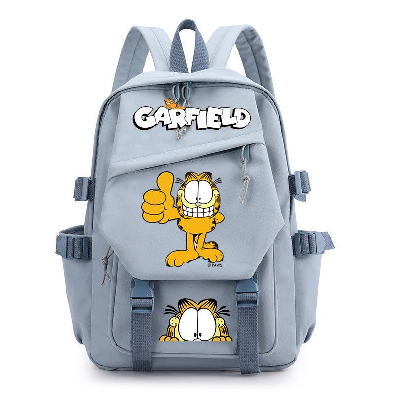ガーフィールドの漫画風のかわいい学生用軽量スクールバッグ、カ - Laptop Accessories Parts のレビューと価格