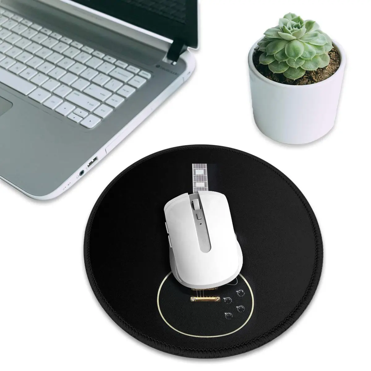 ギブソンカスタムショップ レスポール ラウンドマウスパッド  - Laptop Accessories Shop のレビューと価格
