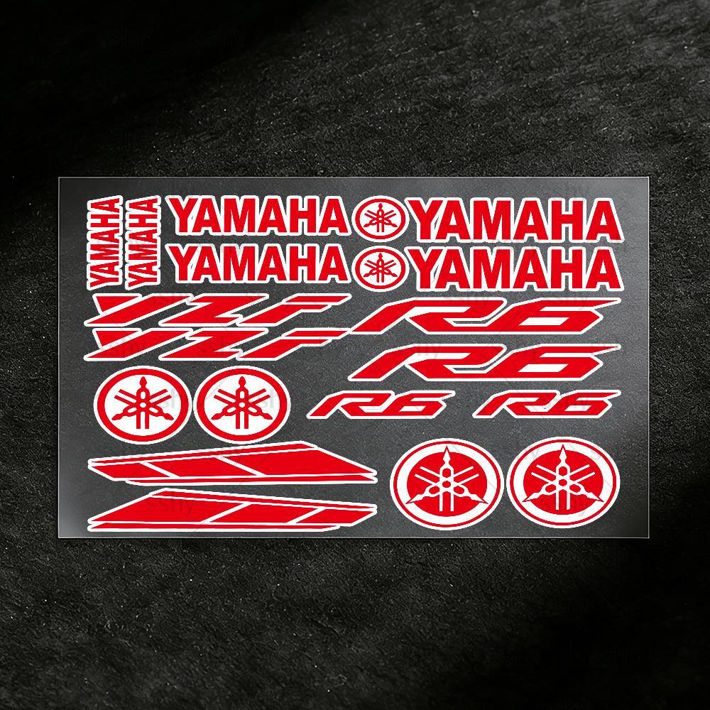 ヤマハ YZF R6 ステッカーモトステッカー自動車ボディバ - Laptop Accessories Ideas のレビューと価格