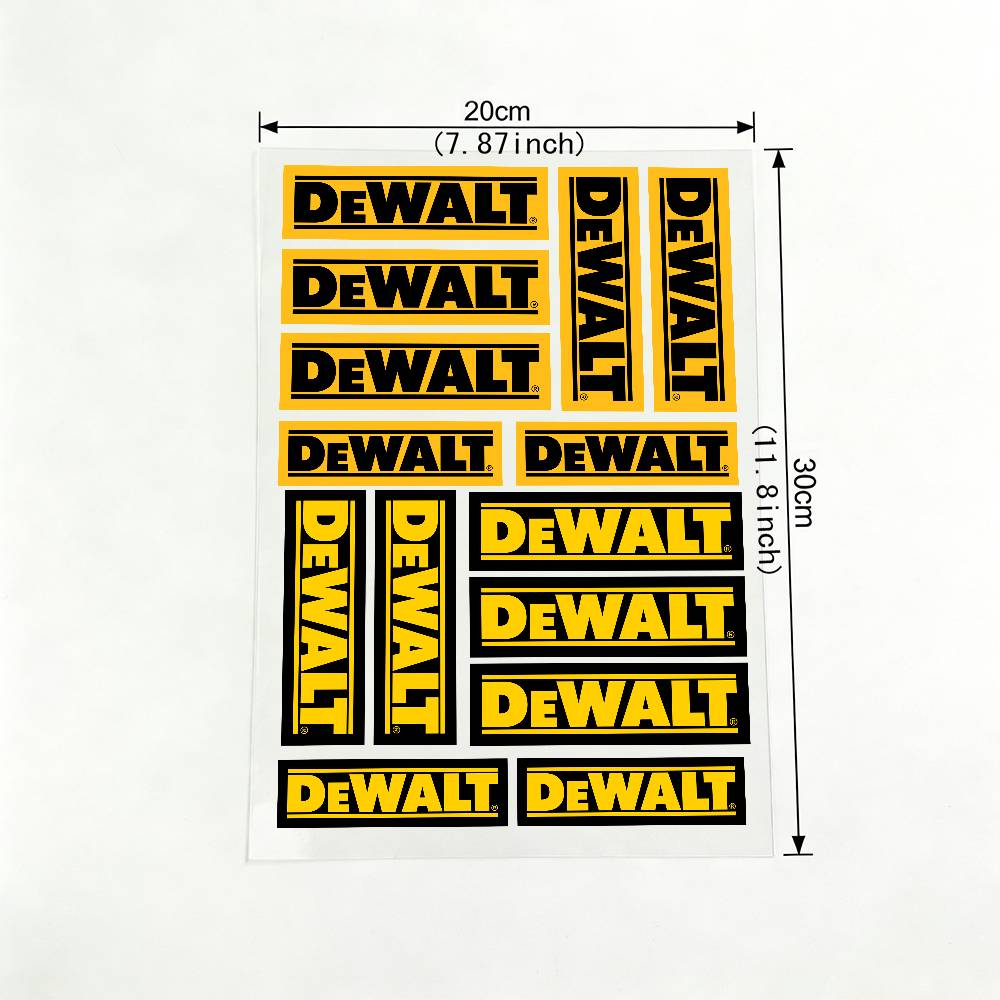 ステッカーモトステッカー DeWalt 自動車ボディバンパー - Laptop Accessories Ideas のレビューと価格