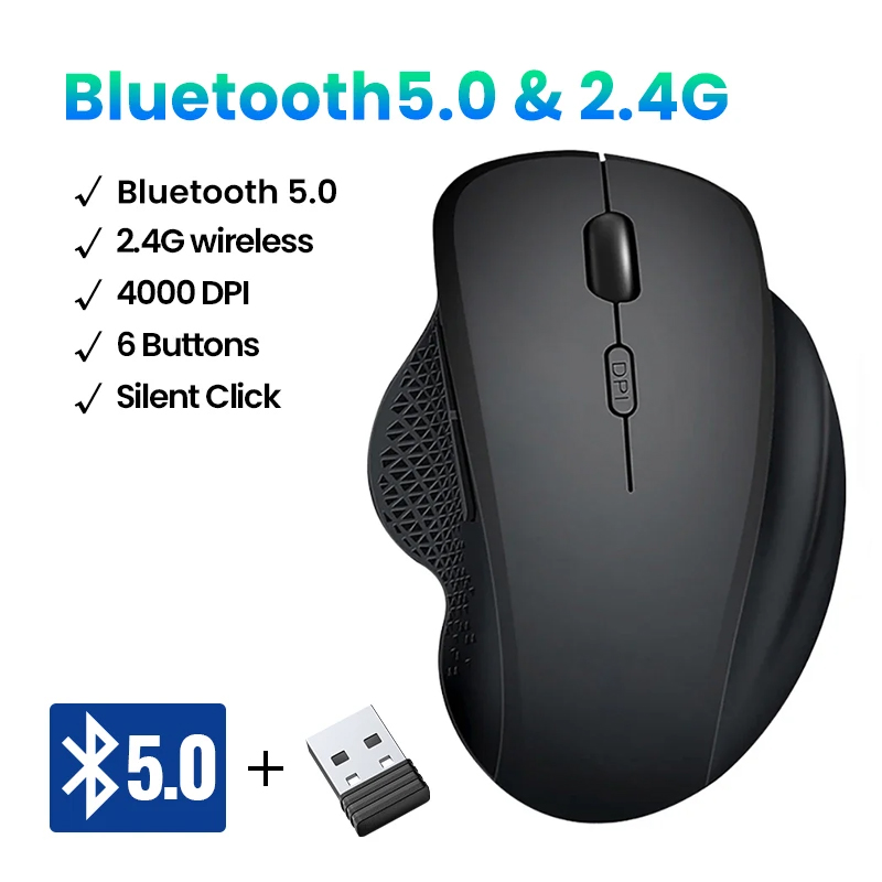 ワイヤレスマウス充電式 Bluetooth マウス 1600 - Laptop Electronics Accessories のレビューと価格