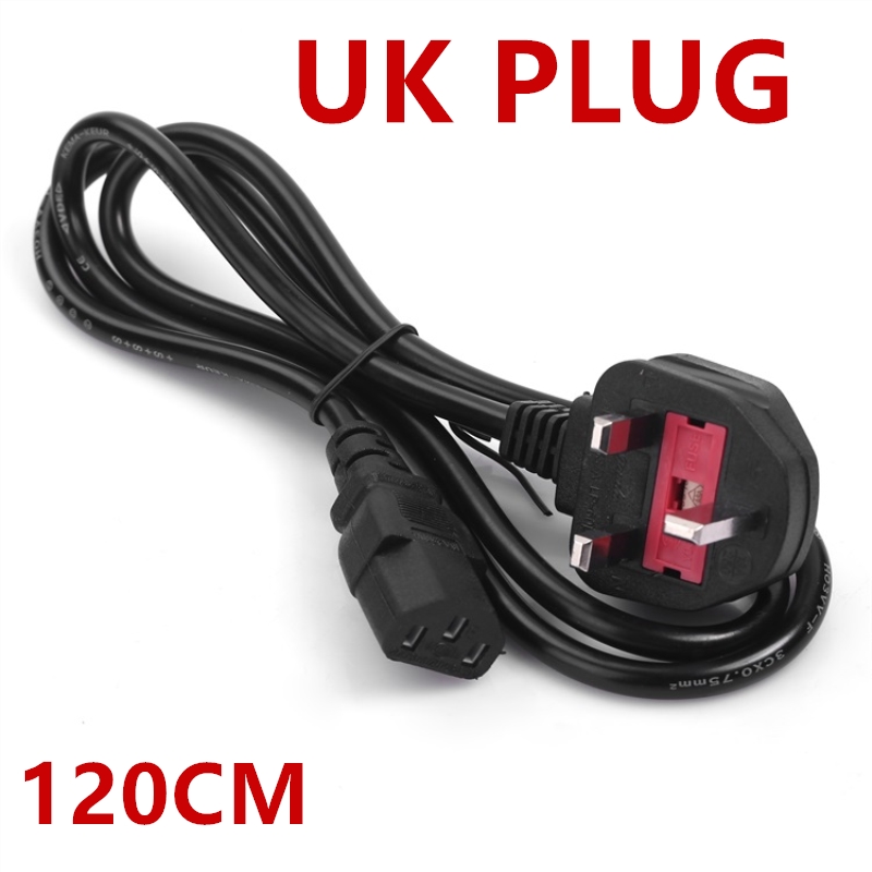 耐久性のある 3 極 1.2 メートルeu、米国、au英国  - Laptop Accessories Uk のレビューと価格
