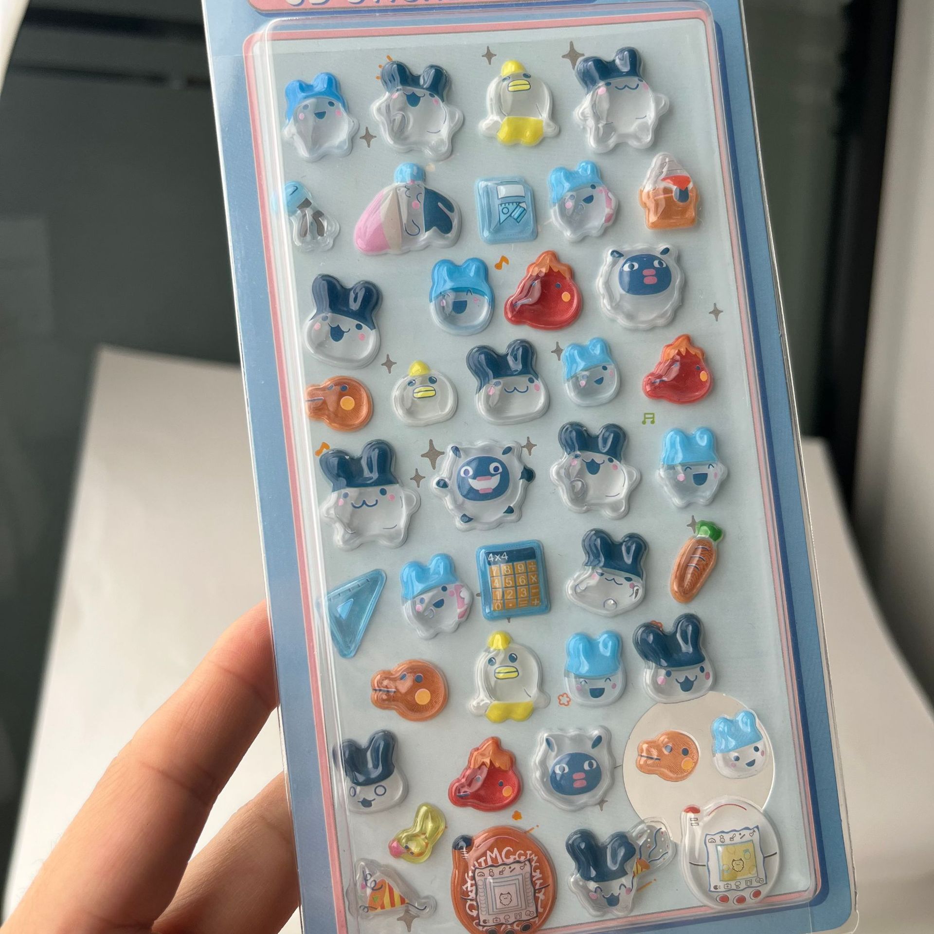 かわいいたまごっち 3D ふわふわステッカーレトロデジタルペ - Laptop Accessories Toy のレビューと価格