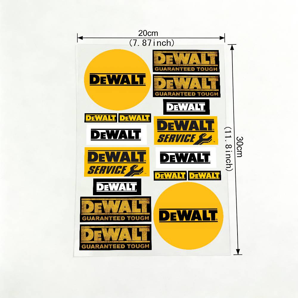 ステッカーモトステッカー DeWalt 自動車ボディバンパー - Laptop Accessories Ideas のレビューと価格