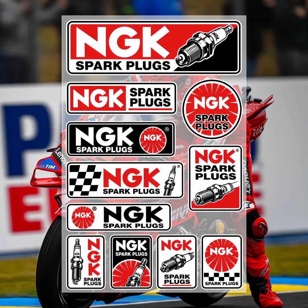 N-GK SPA-RK プラグステッカー モトステッカー 自 - Laptop Accessories Ideas のレビューと価格