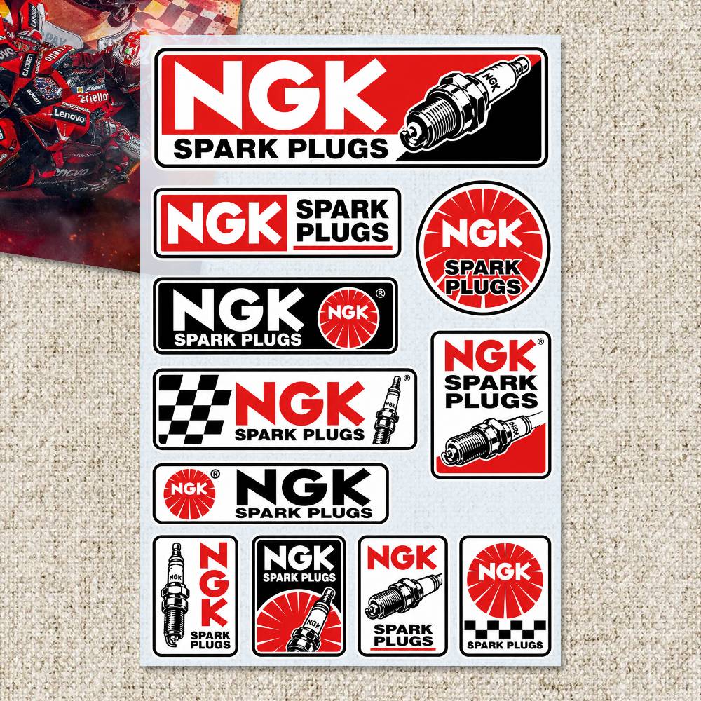 N-GK SPA-RK プラグステッカー モトステッカー 自 - Laptop Accessories Ideas のレビューと価格