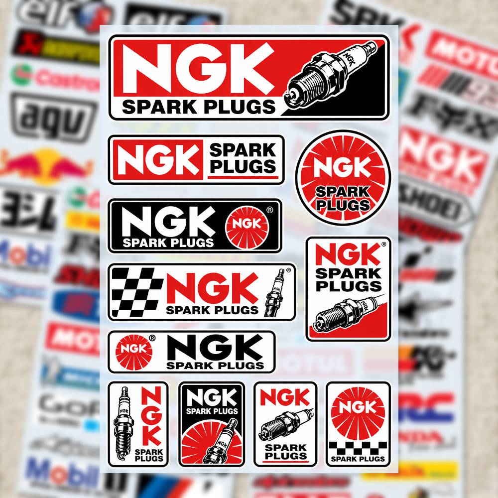 N-GK SPA-RK プラグステッカー モトステッカー 自 - Laptop Accessories Ideas のレビューと価格