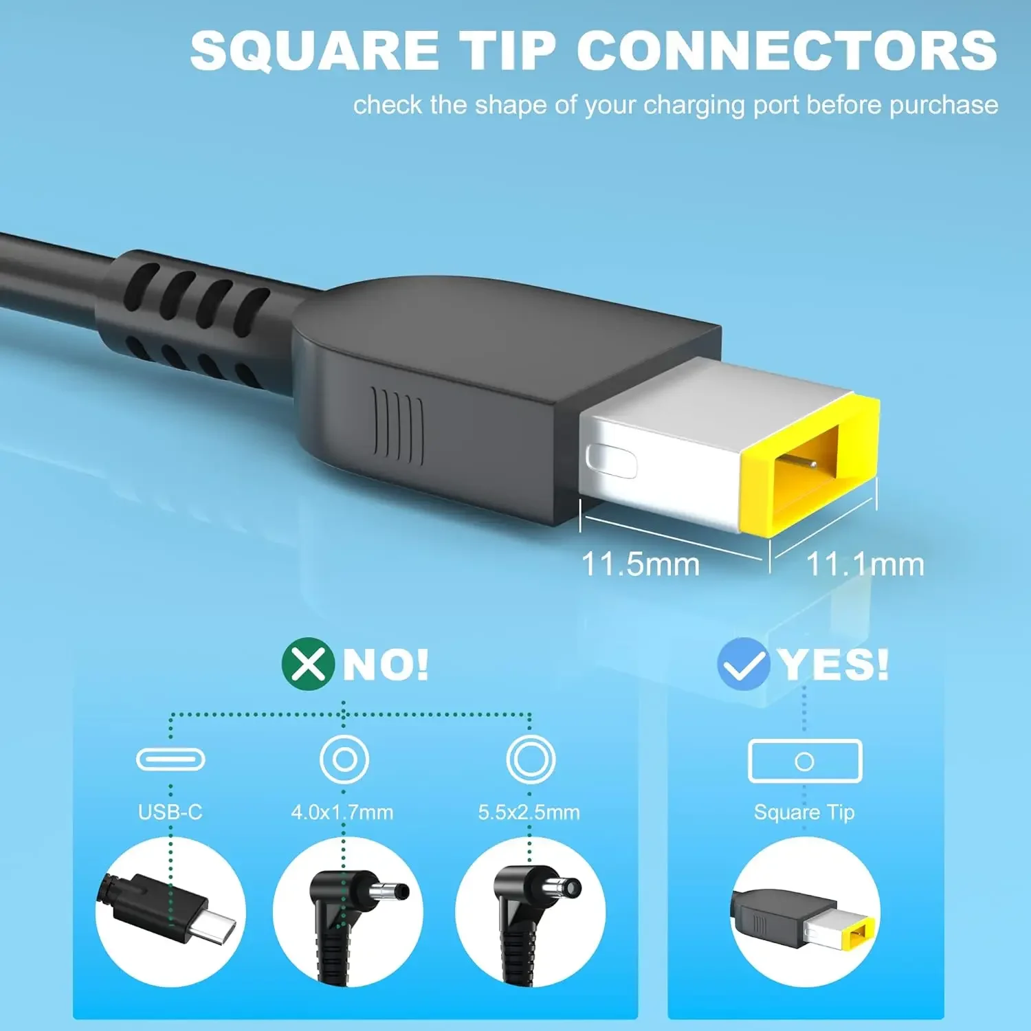 ラップトップアダプター充電器,20v, 4.5a, 90w, - Laptop Accessories Shop のレビューと価格