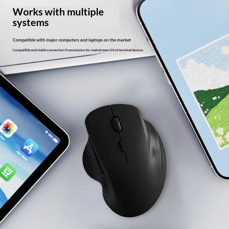 グレーワイヤレス Bluetooth マウストライモードユニ - Laptop Accessories Officeworks のレビューと価格