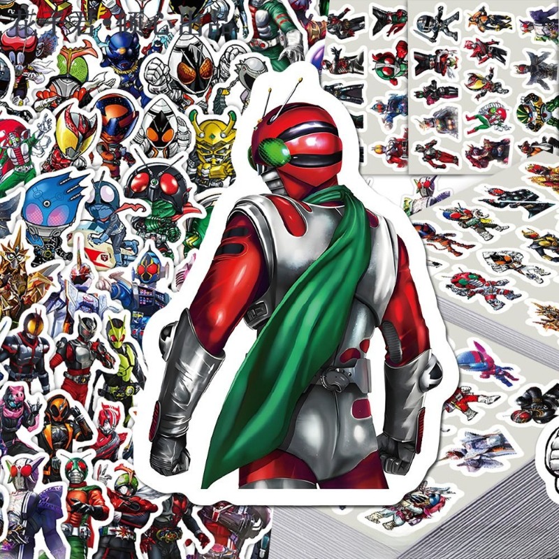 103 個仮面ライダーインス美的かわいい漫画ステッカー防水  - Laptop Accessories Toy のレビューと価格
