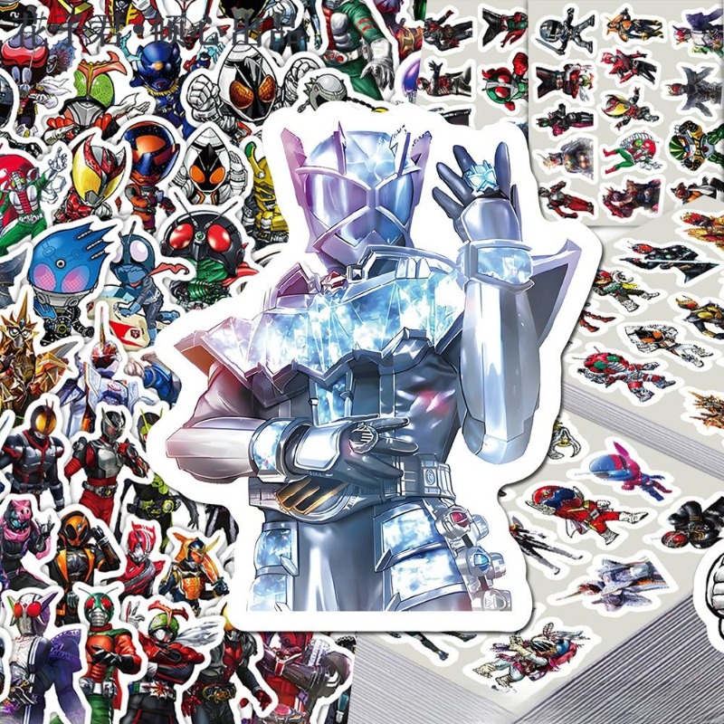 103 個仮面ライダーインス美的かわいい漫画ステッカー防水  - Laptop Accessories Toy のレビューと価格